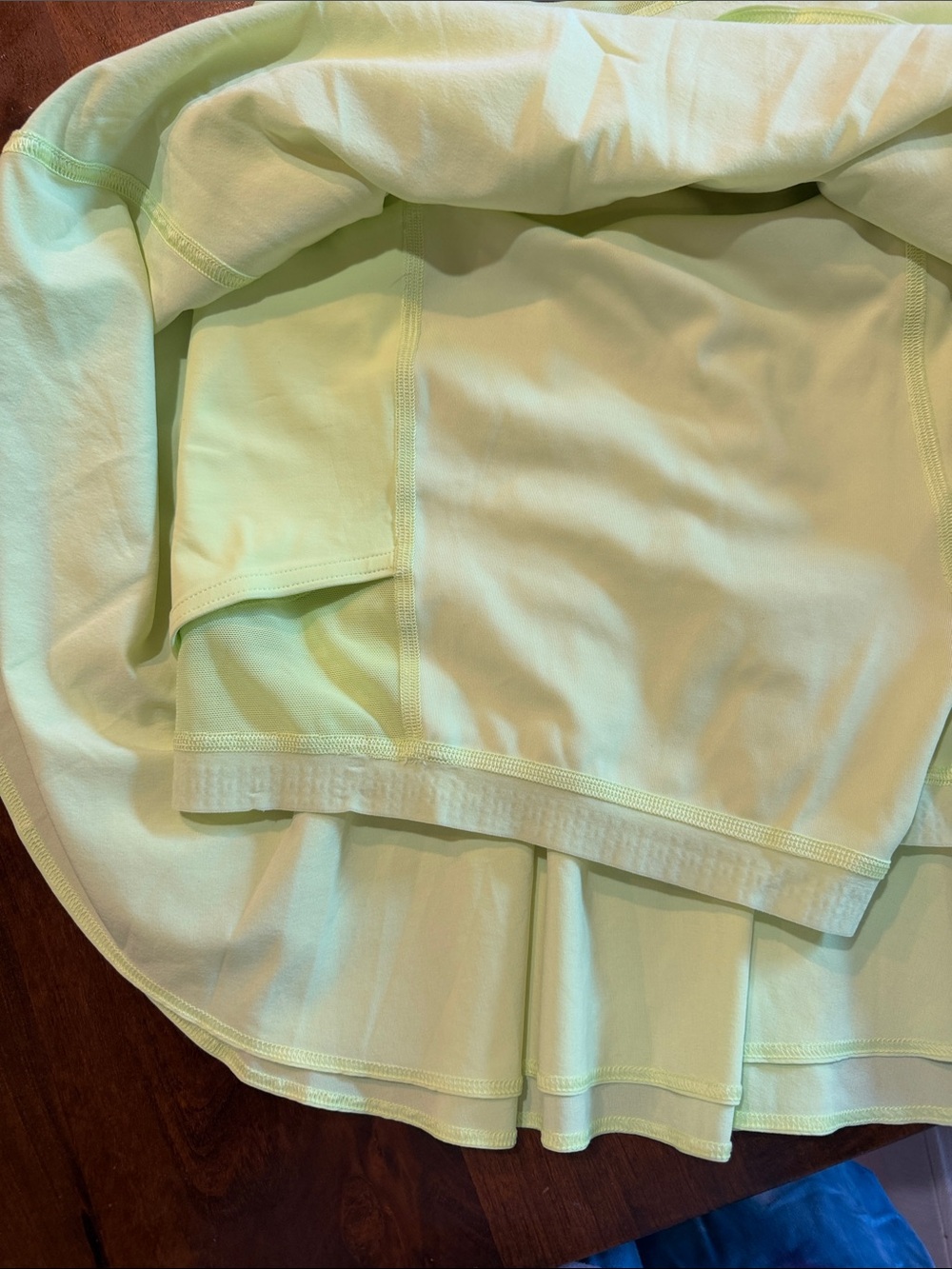 lululemon athletica Neon Green Athletic Skort - Picture 3 of 4